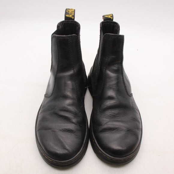 Dr. Martens Embury Women's Size 8 Men's 7 Black Leather Chelsea Boots - Picture 2 of 9